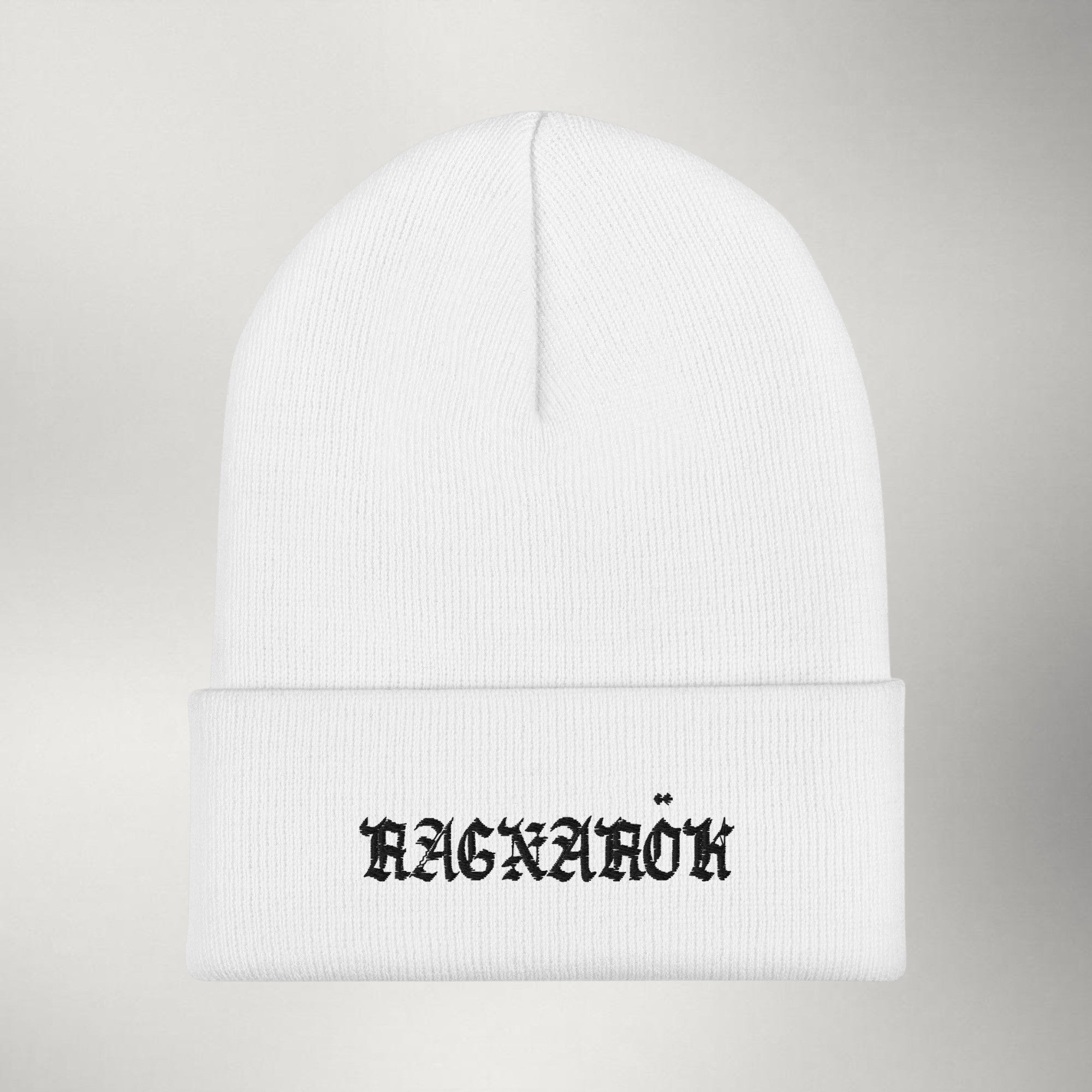 Ragnarok Gothic Black Beanie