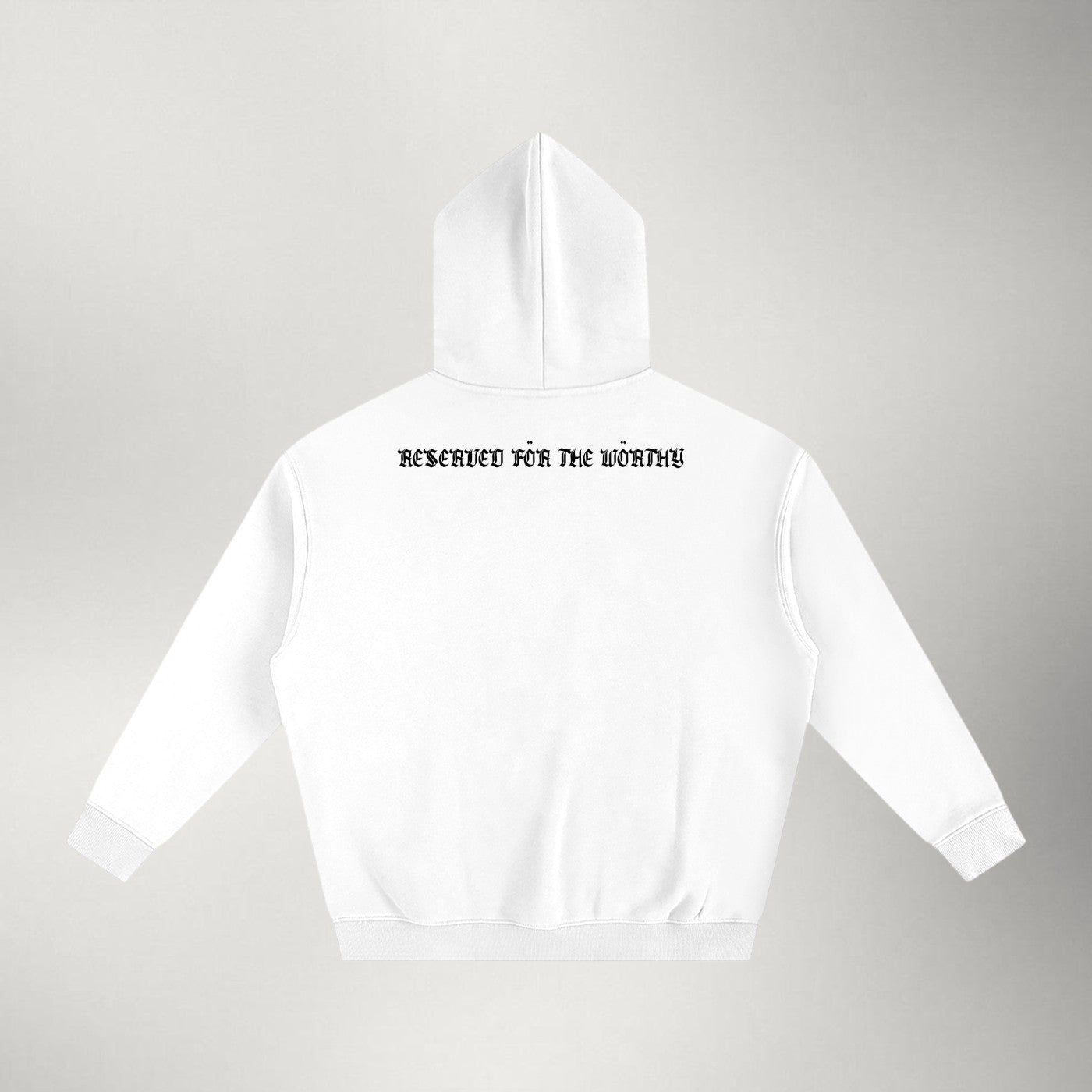 Ragnarok Gothic Hoodie — White