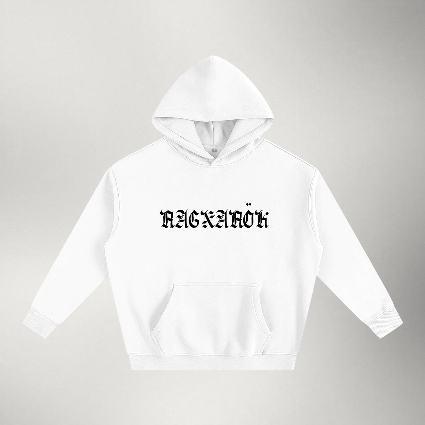 Ragnarok Gothic Hoodie — White