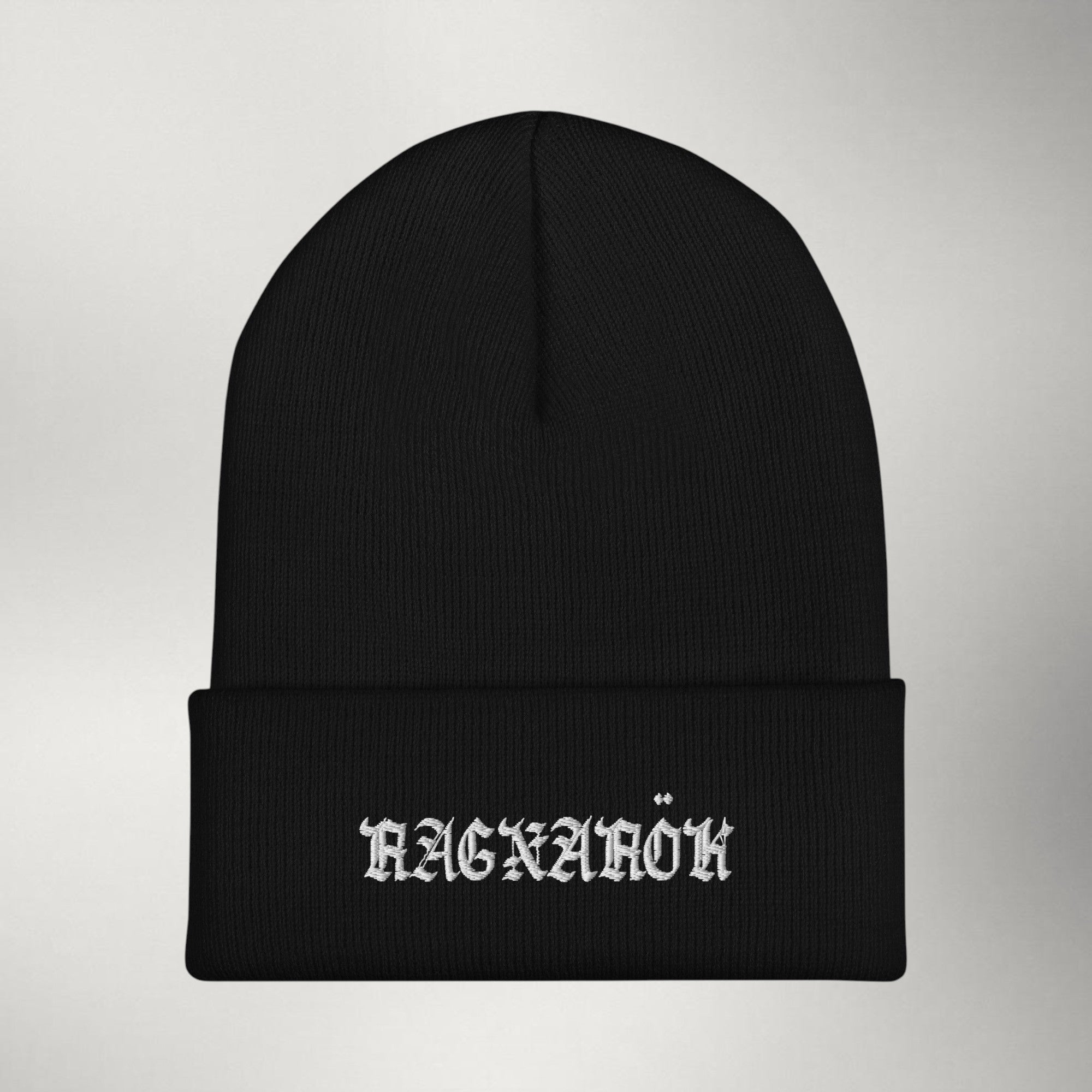 Ragnarok Gothic White Beanie