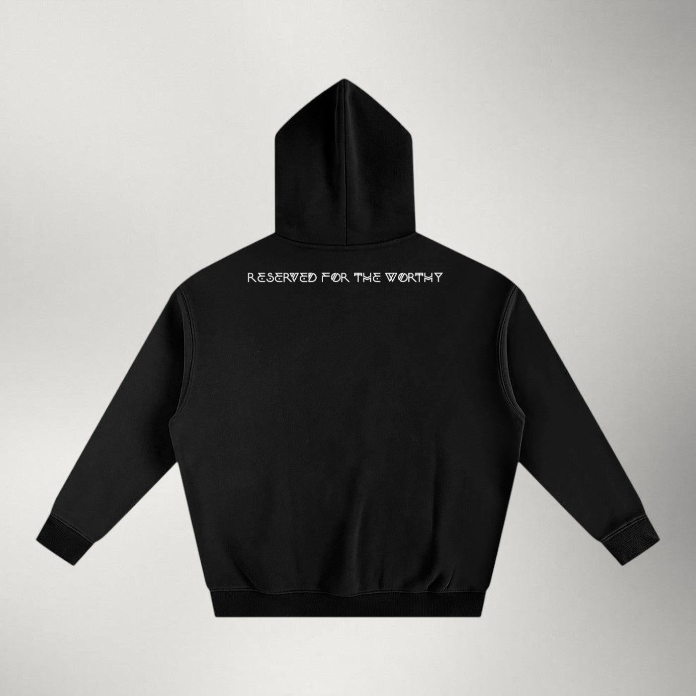 Ragnarok Logo Hoodie — Black