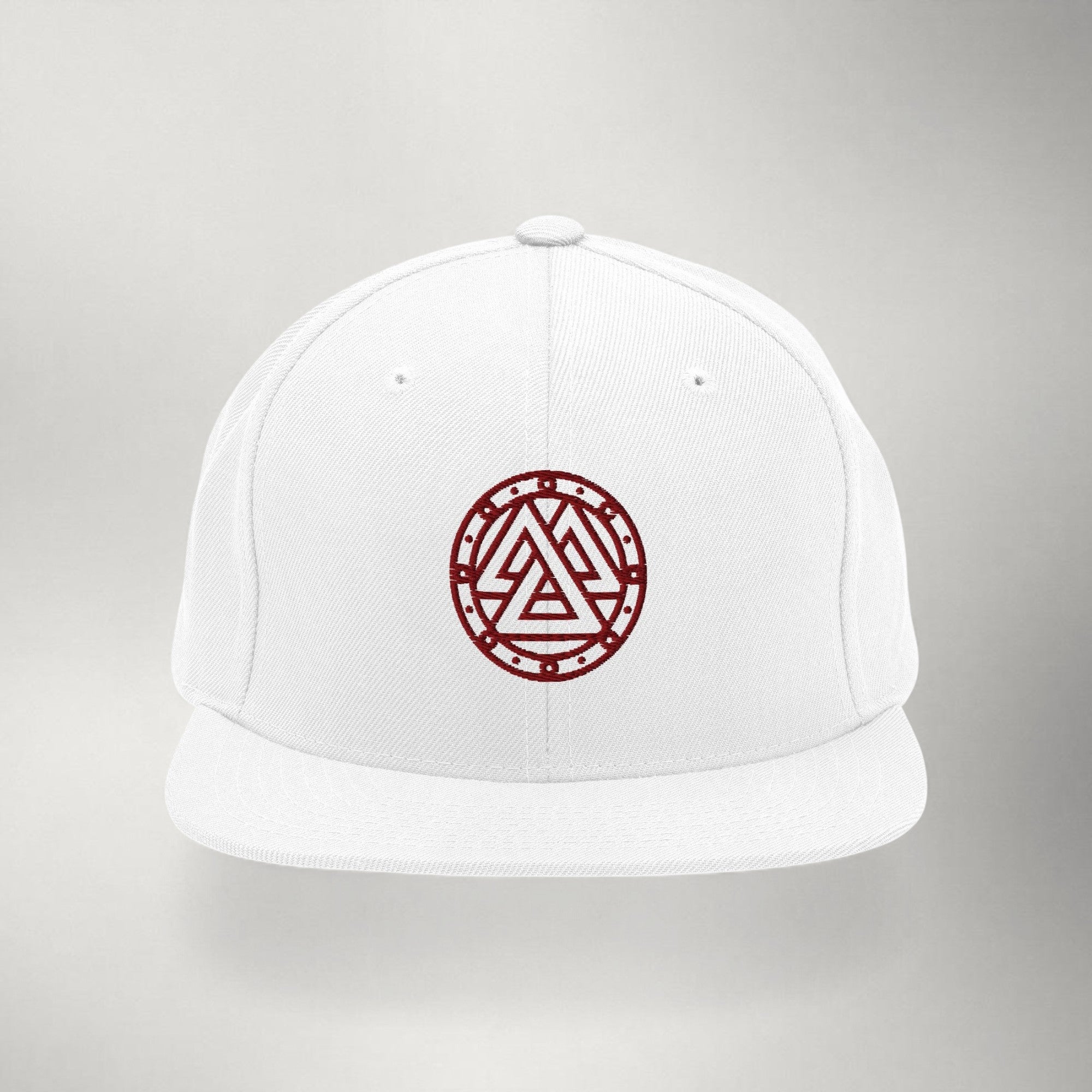 Ragnarok Logo Snapback — Maroon
