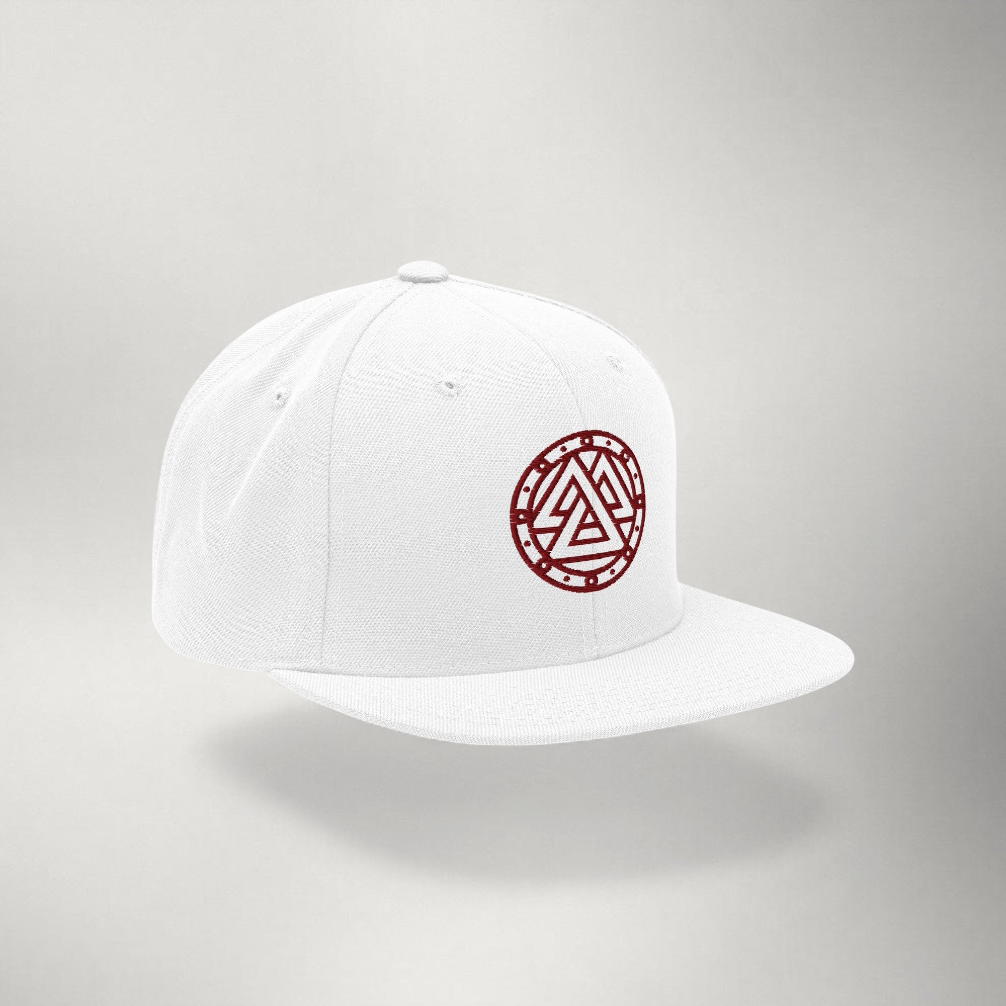 Ragnarok Logo Snapback — Maroon