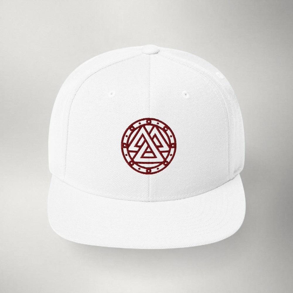 Ragnarok Logo Snapback — Maroon