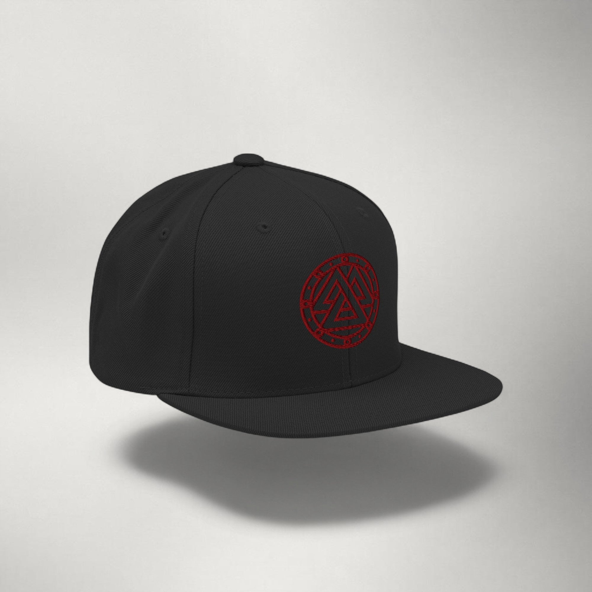 Ragnarok Logo Snapback — Maroon