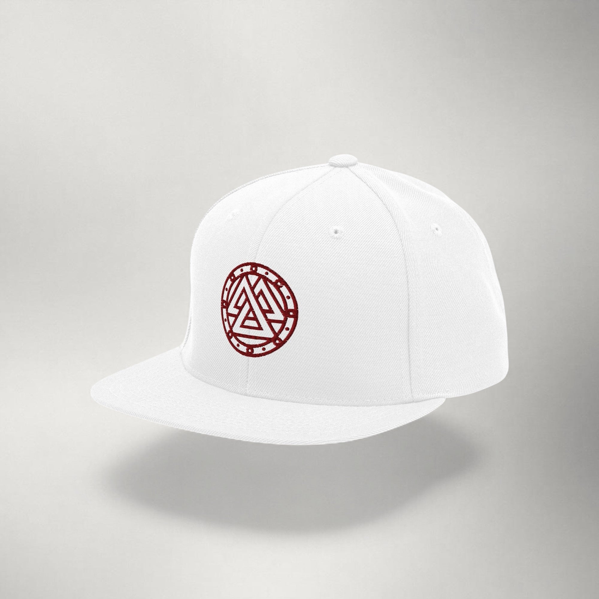 Ragnarok Logo Snapback — Maroon