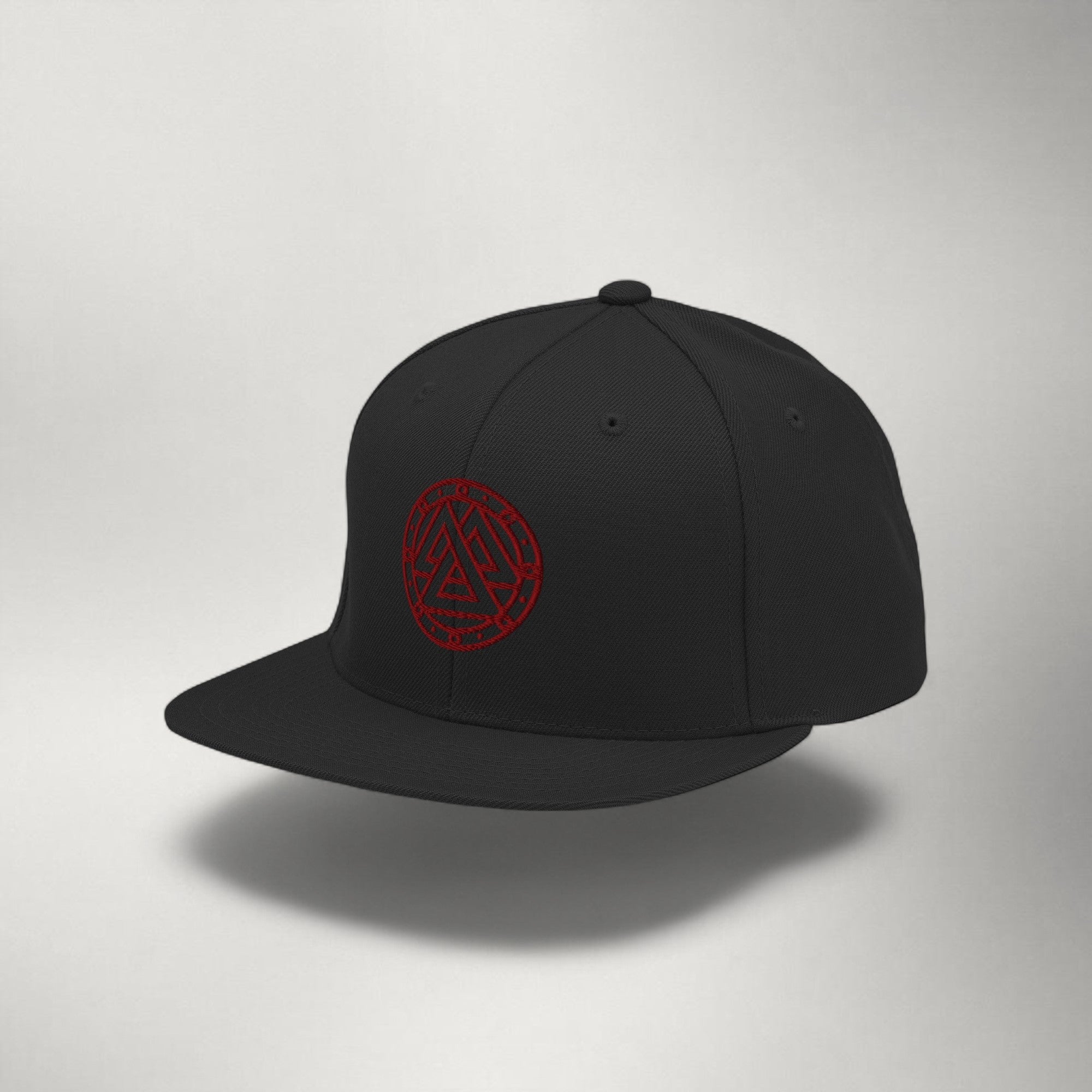 Ragnarok Logo Snapback — Maroon