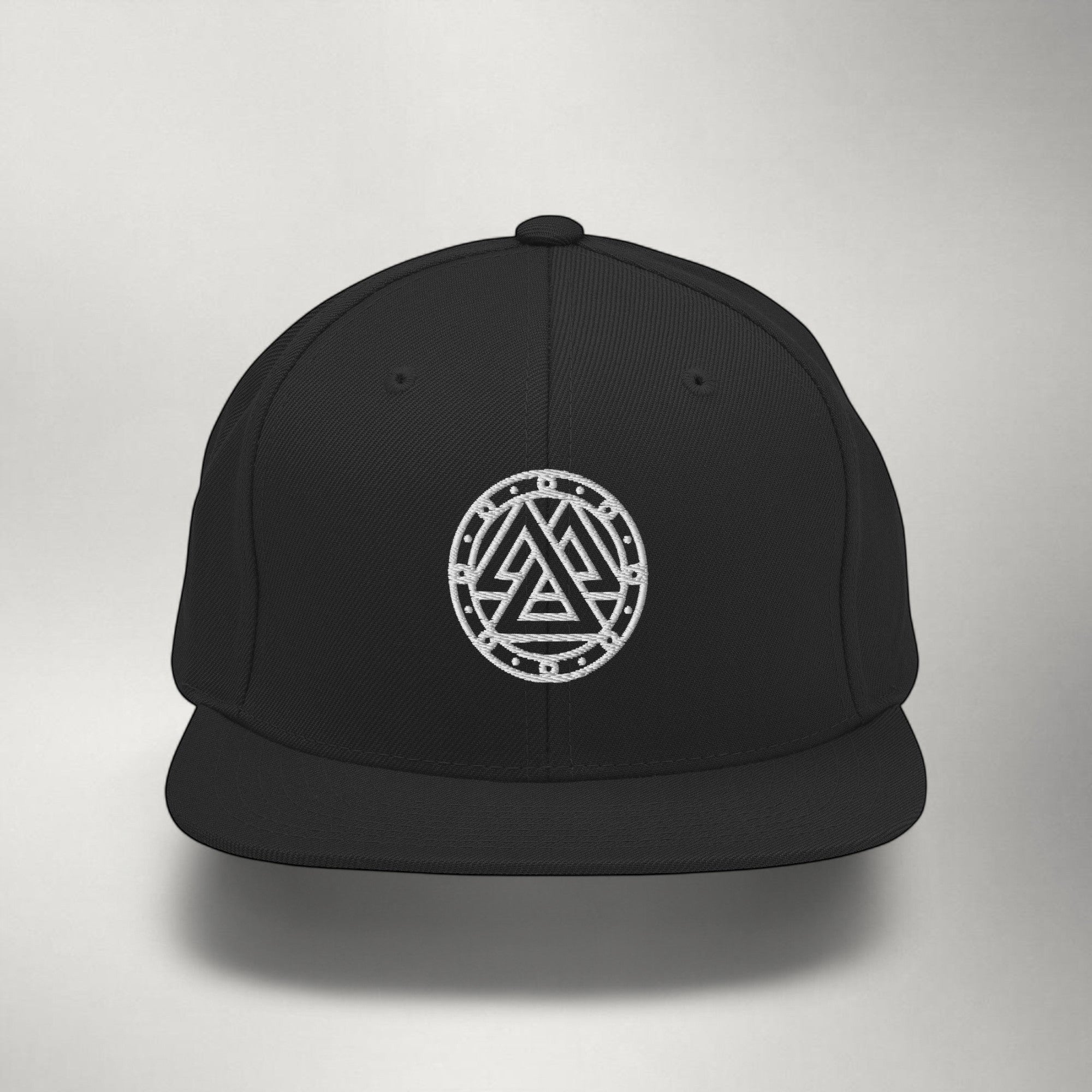 Ragnarok Logo Snapback — White