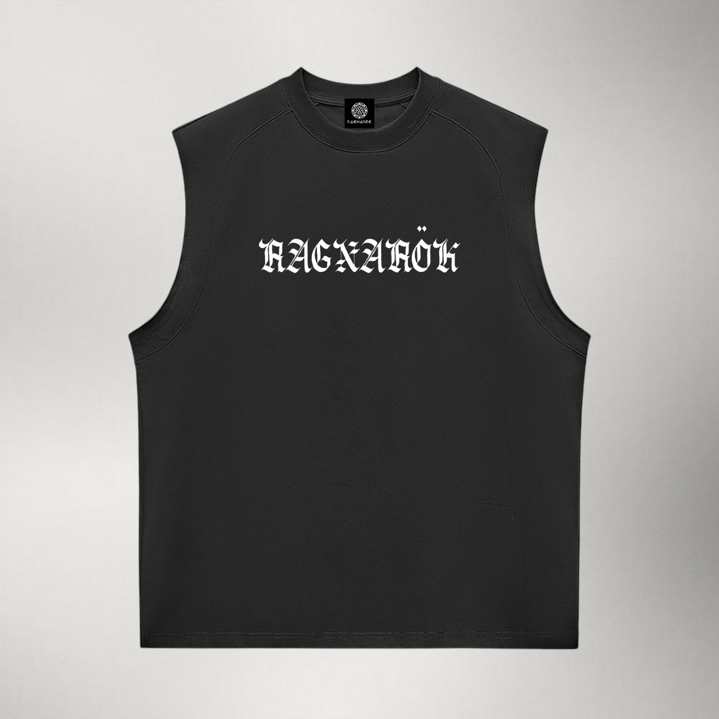Ragnarok Norse Gothic Tank — Black