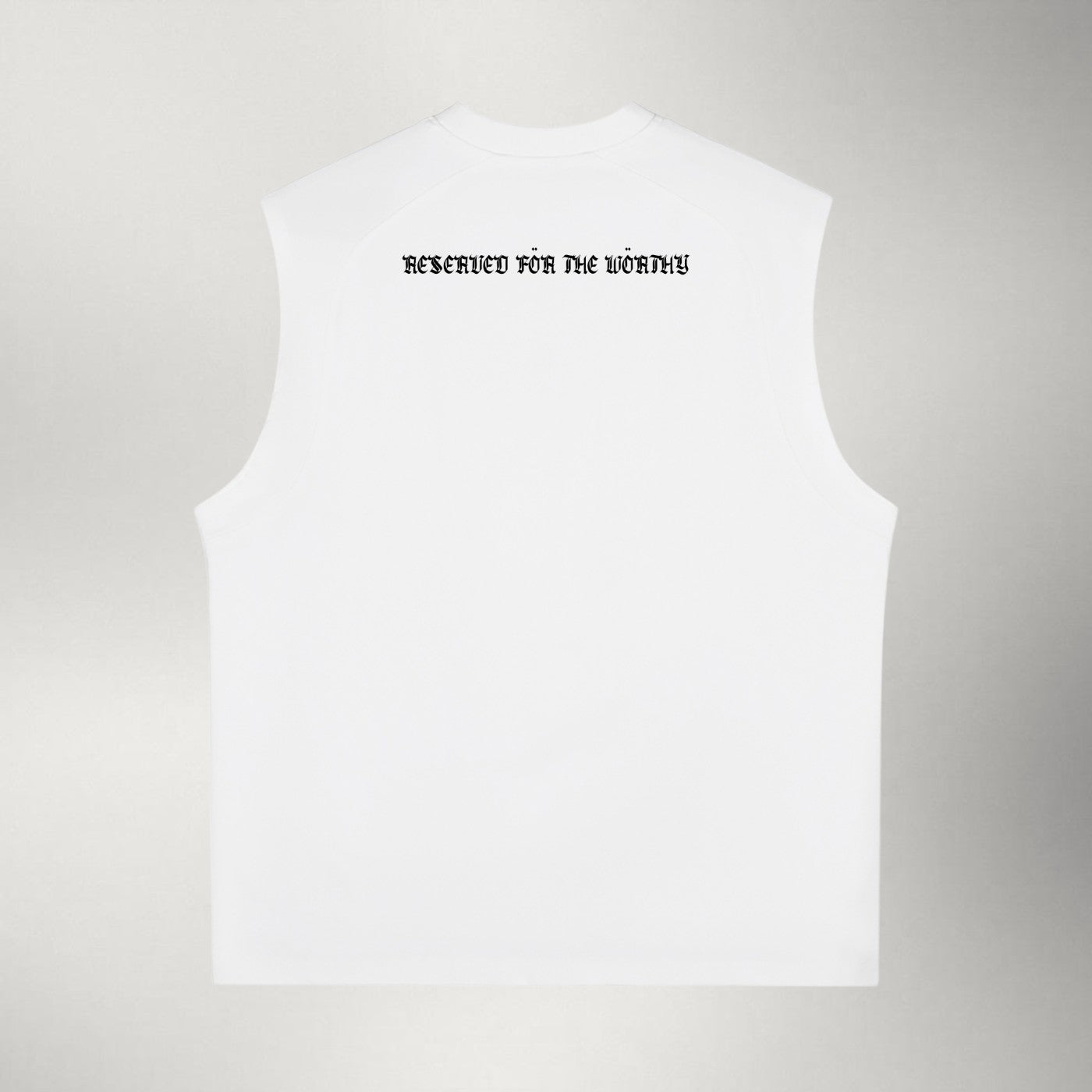 Ragnarok Norse Gothic Tank — White