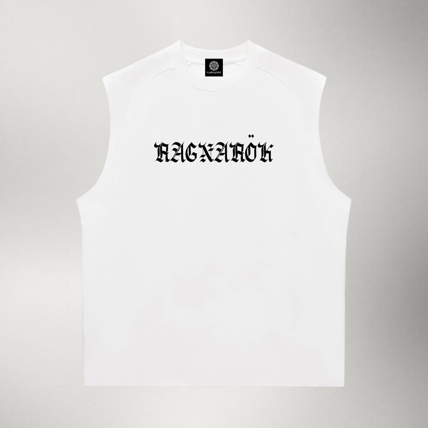 Ragnarok Norse Gothic Tank — White
