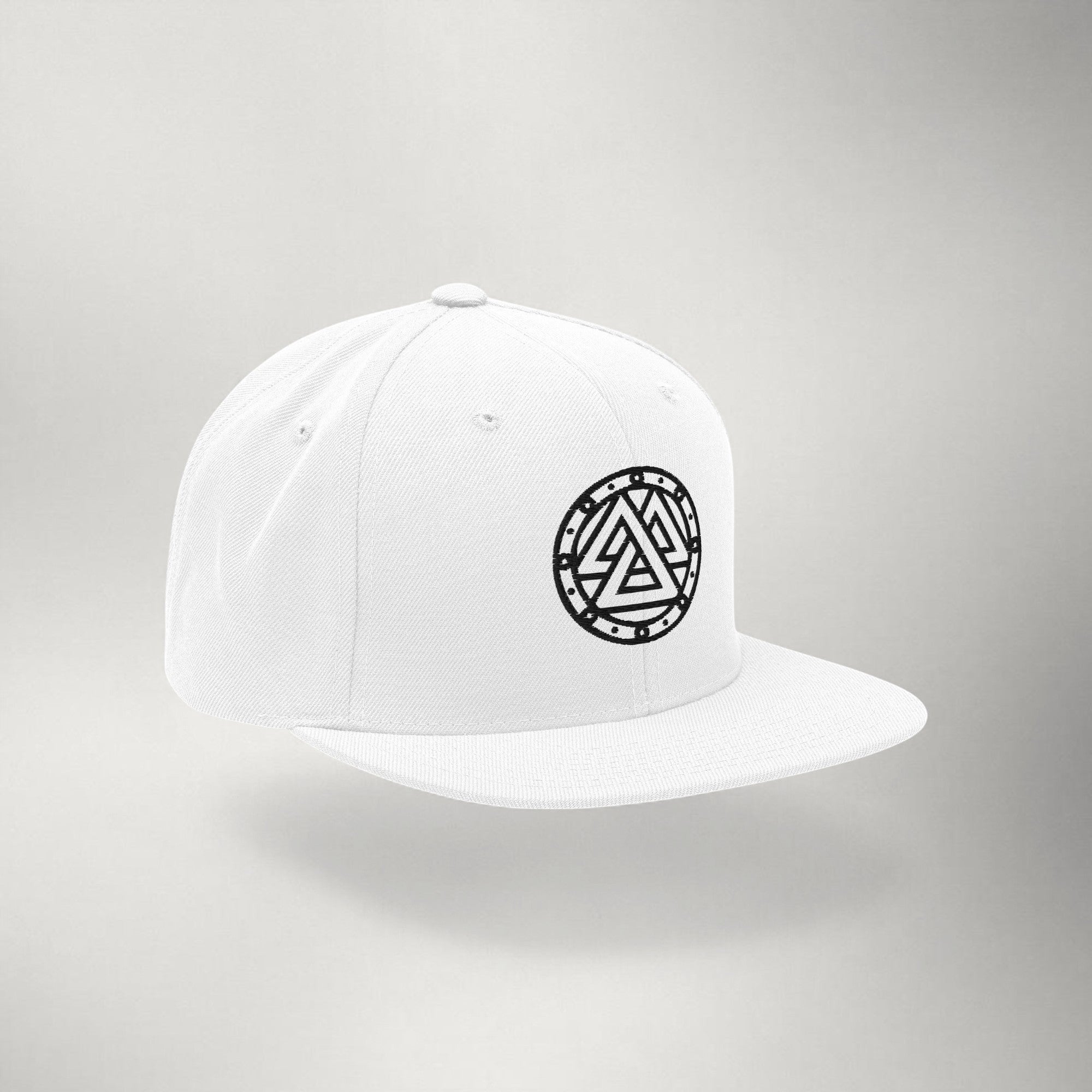 Ragnarok Snow Snapback — Black Logo