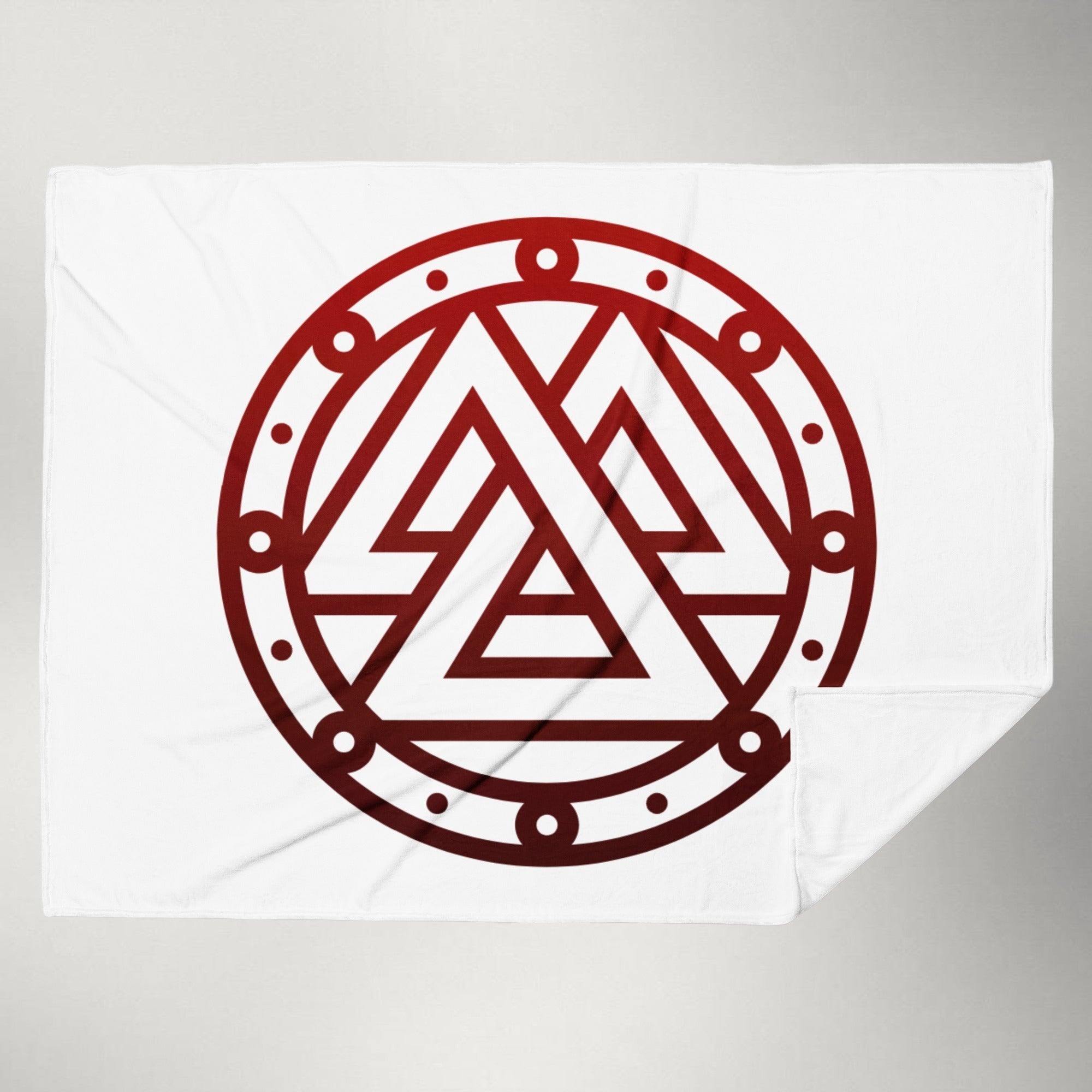 Ragnarok — Throw Blanket | Maroon