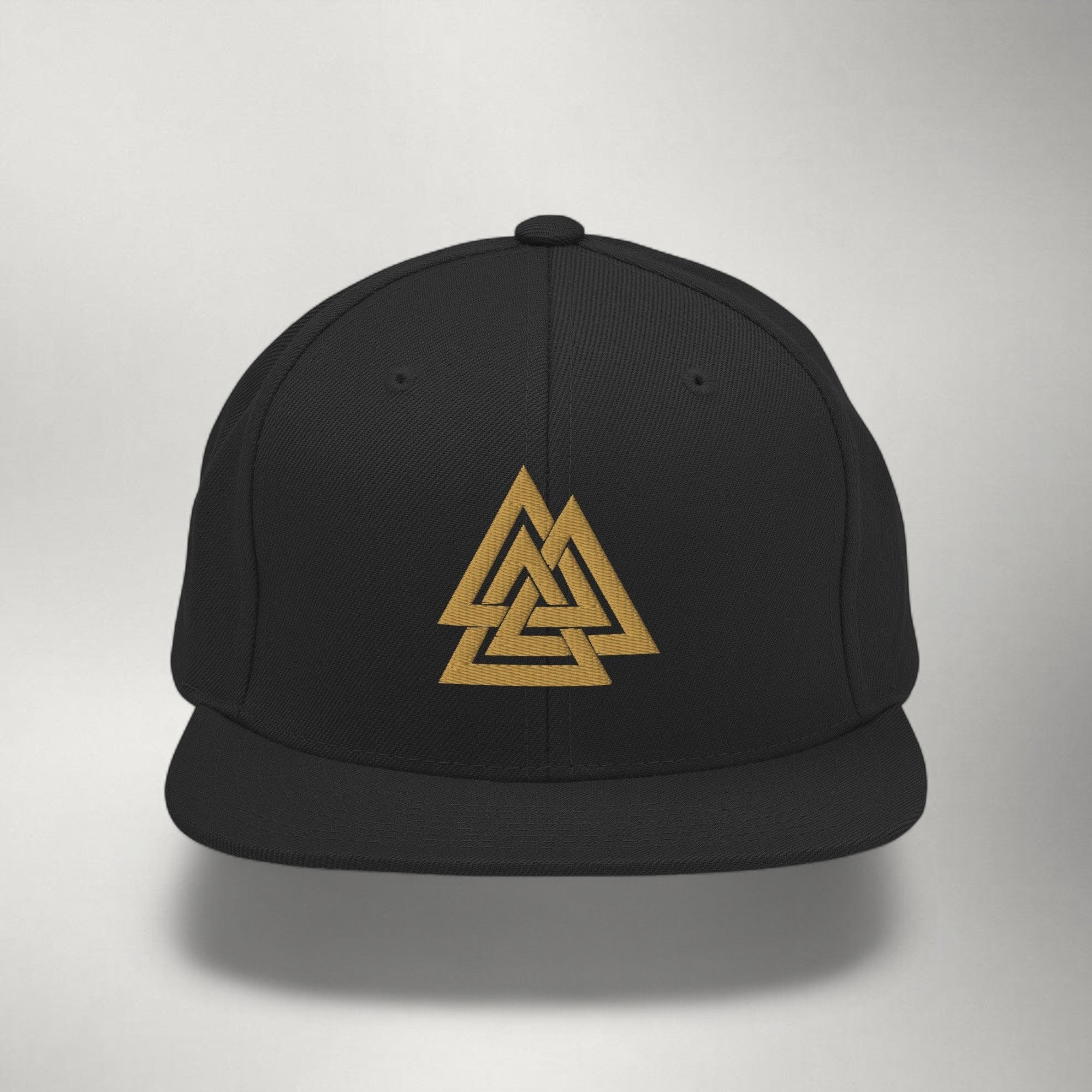 Ragnarok Valknut Snapback — Gold