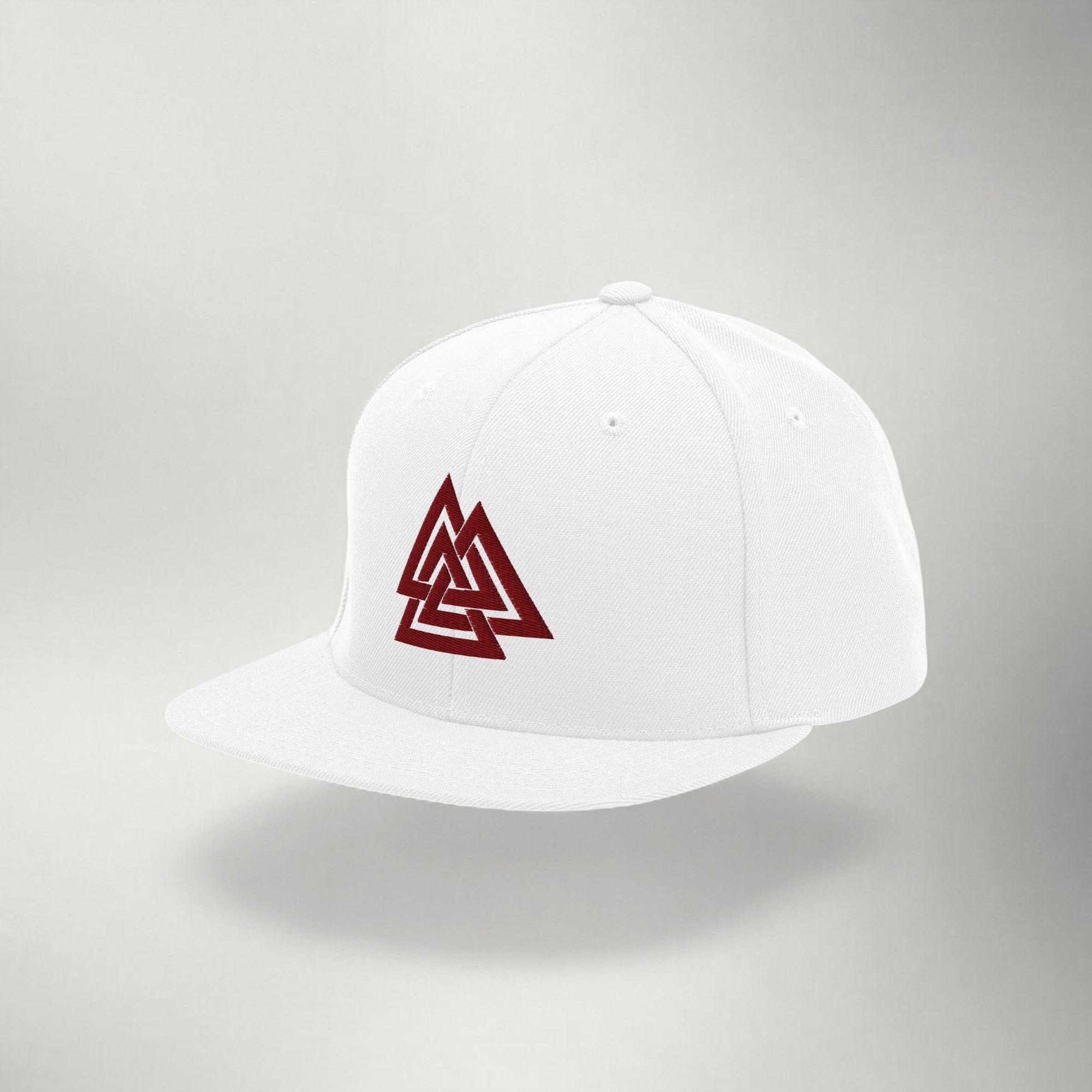 Ragnarok Valknut Snapback — Maroon