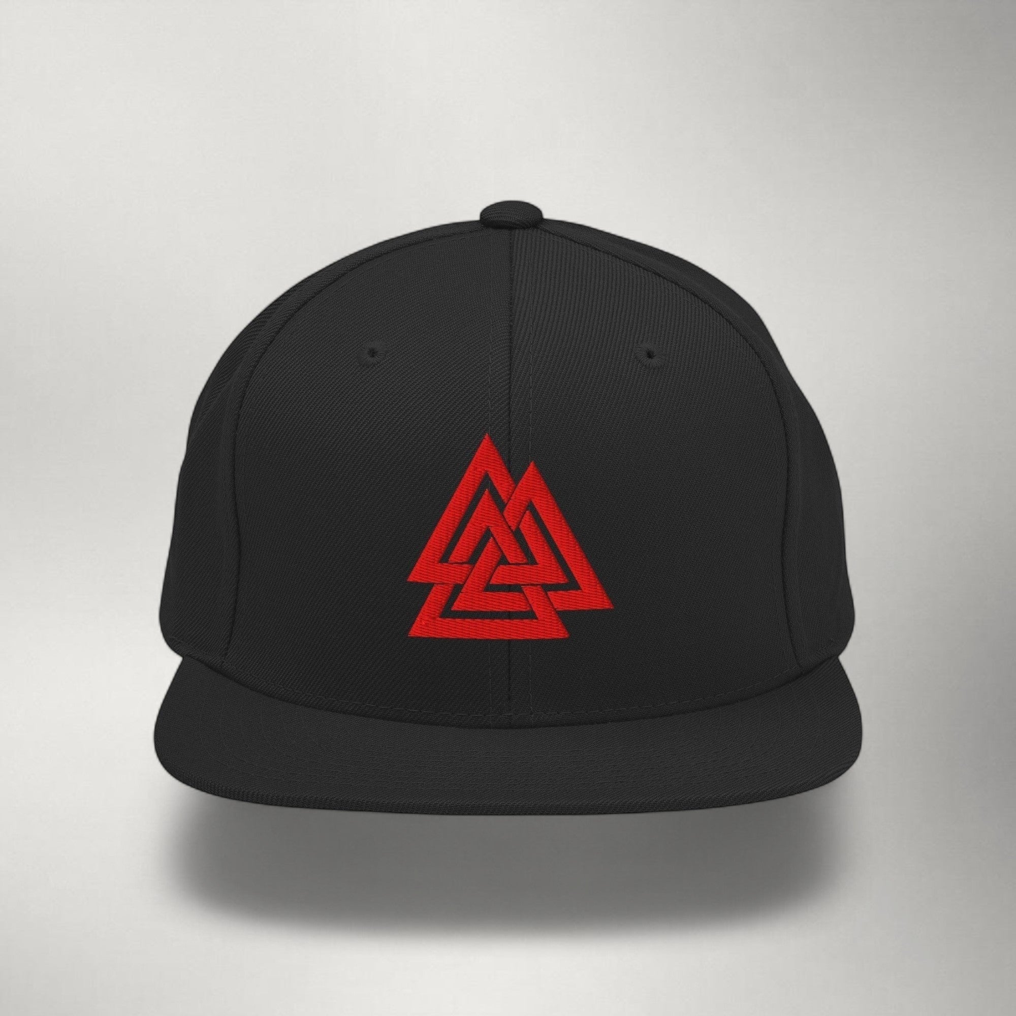 Ragnarok Valknut Snapback — Red