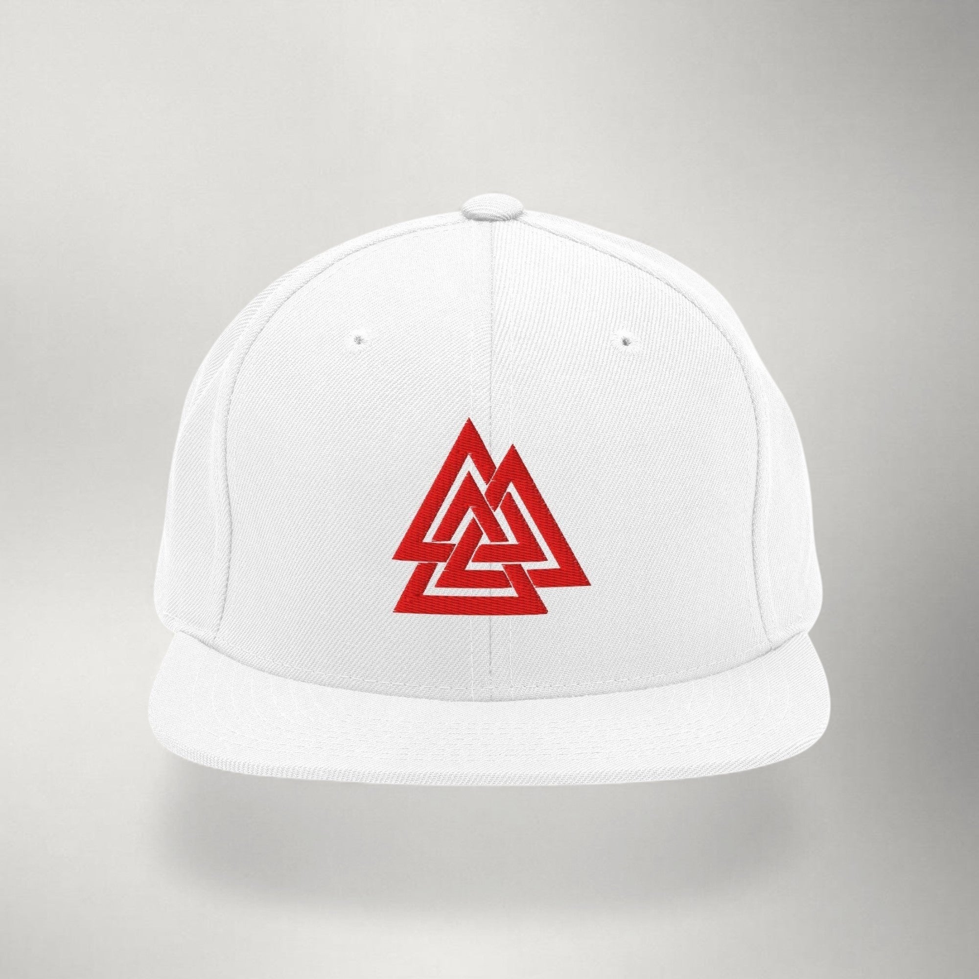 Ragnarok Valknut Snapback — Red