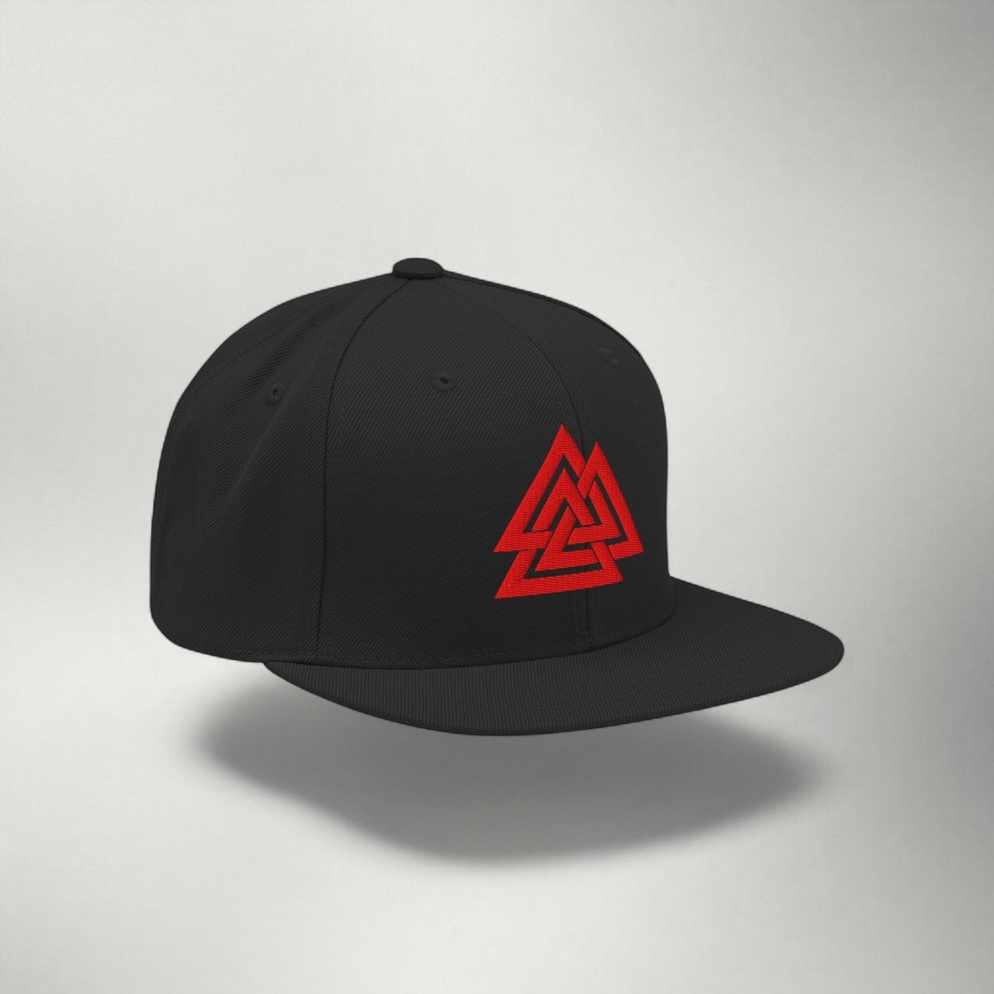 Ragnarok Valknut Snapback — Red