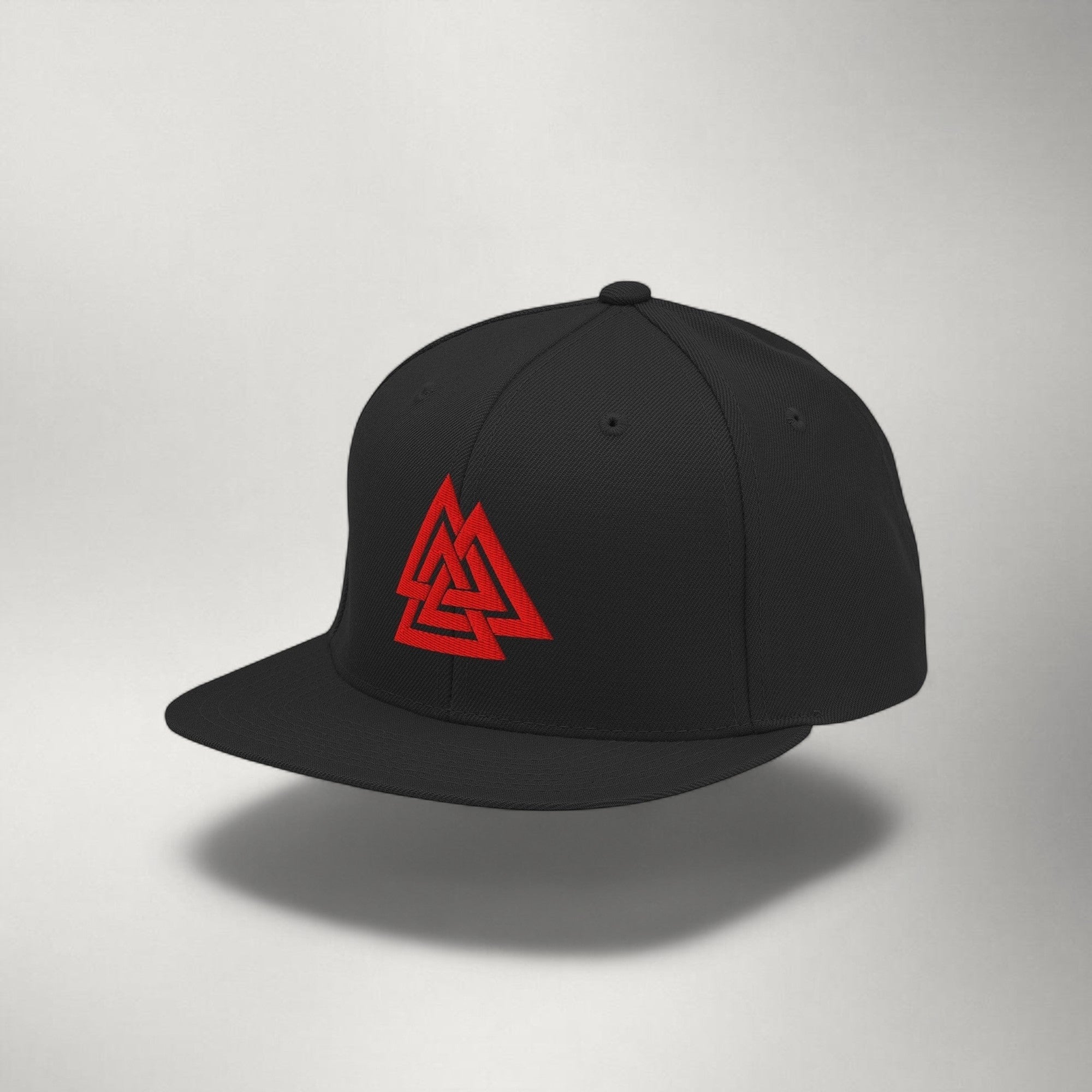 Ragnarok Valknut Snapback — Red