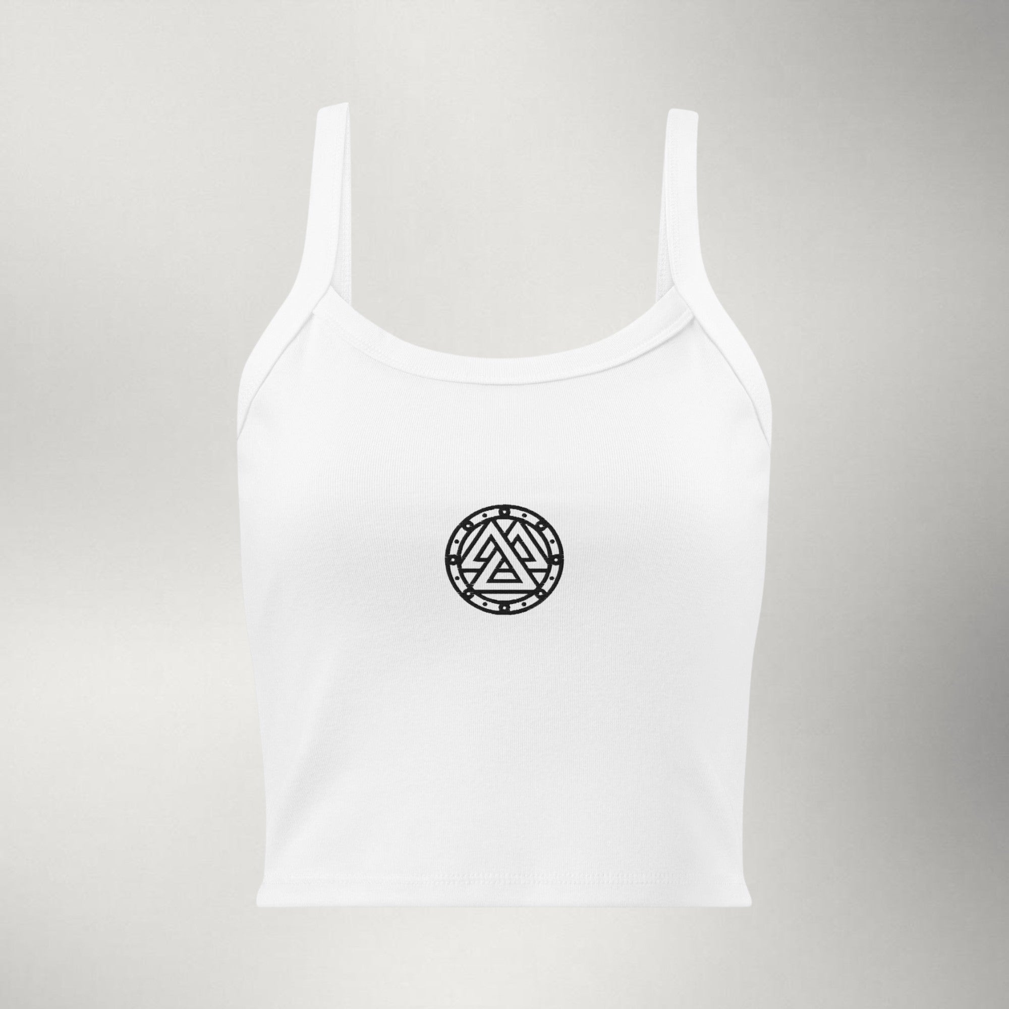 Ragnarok Women's Micro-Rib Tank — Black Logo