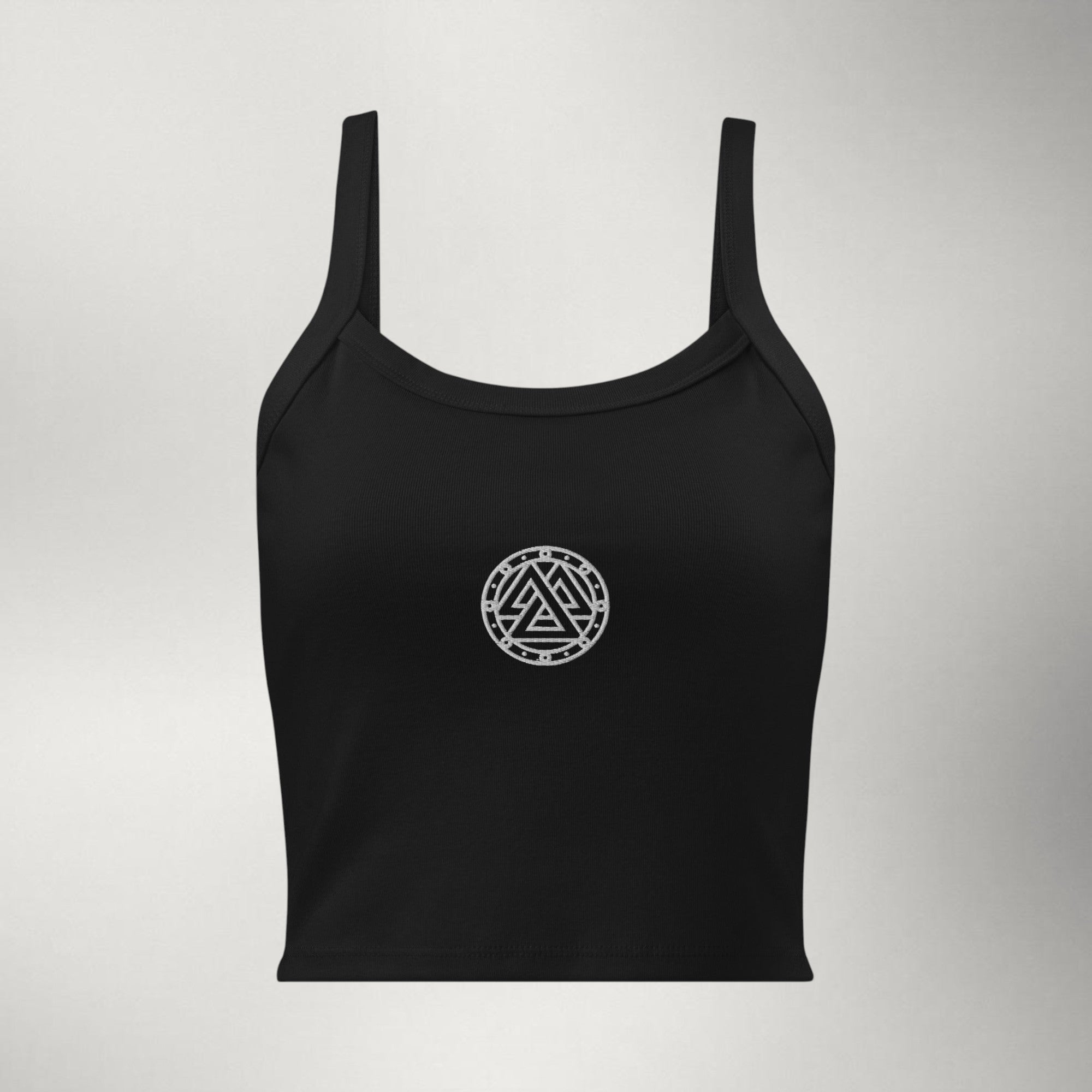 Ragnarok Women's Micro-Rib Tank — White Logo