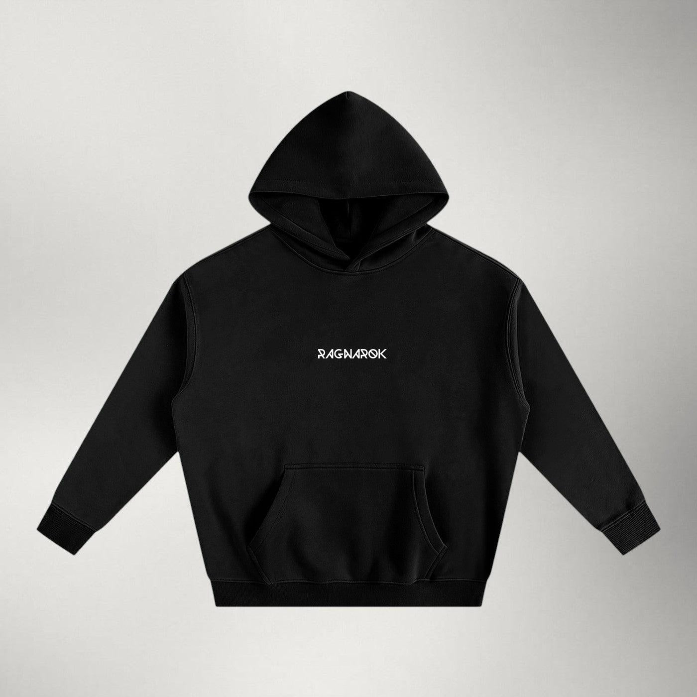 Ragnarok Wood Warrior Hoodie — Black