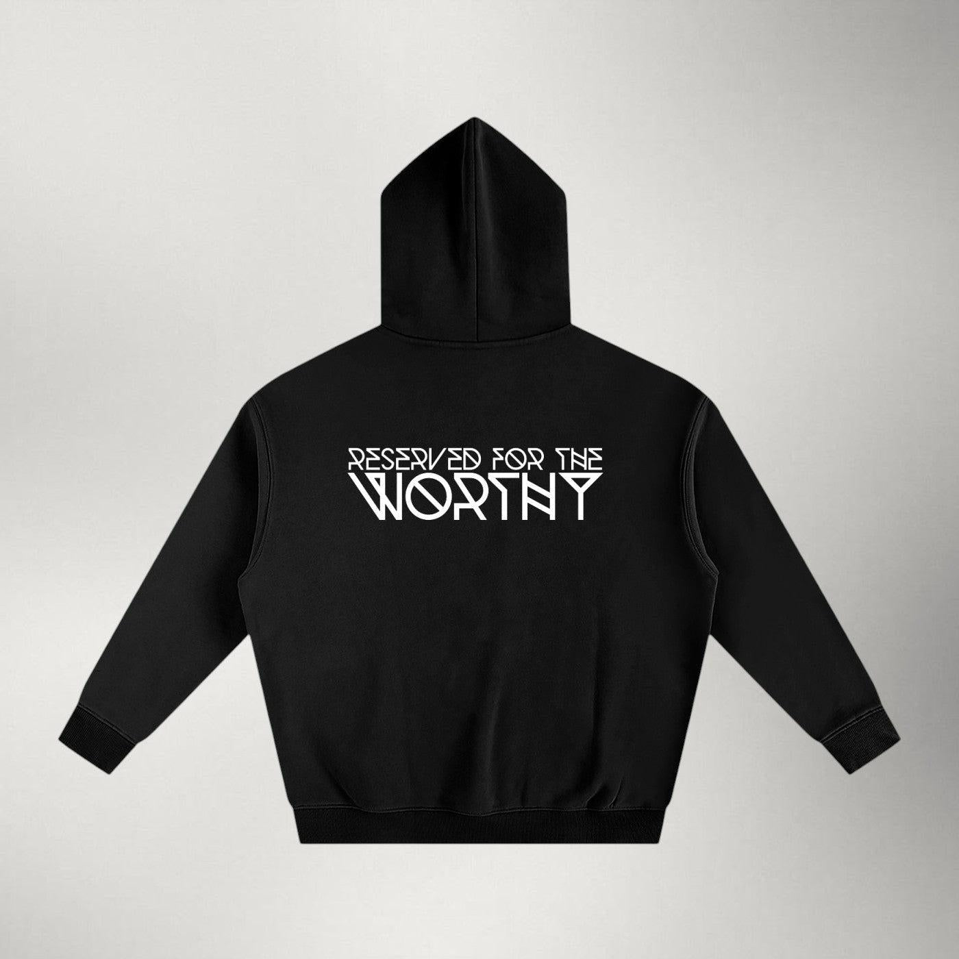 Ragnarok Wood Warrior Hoodie — Black