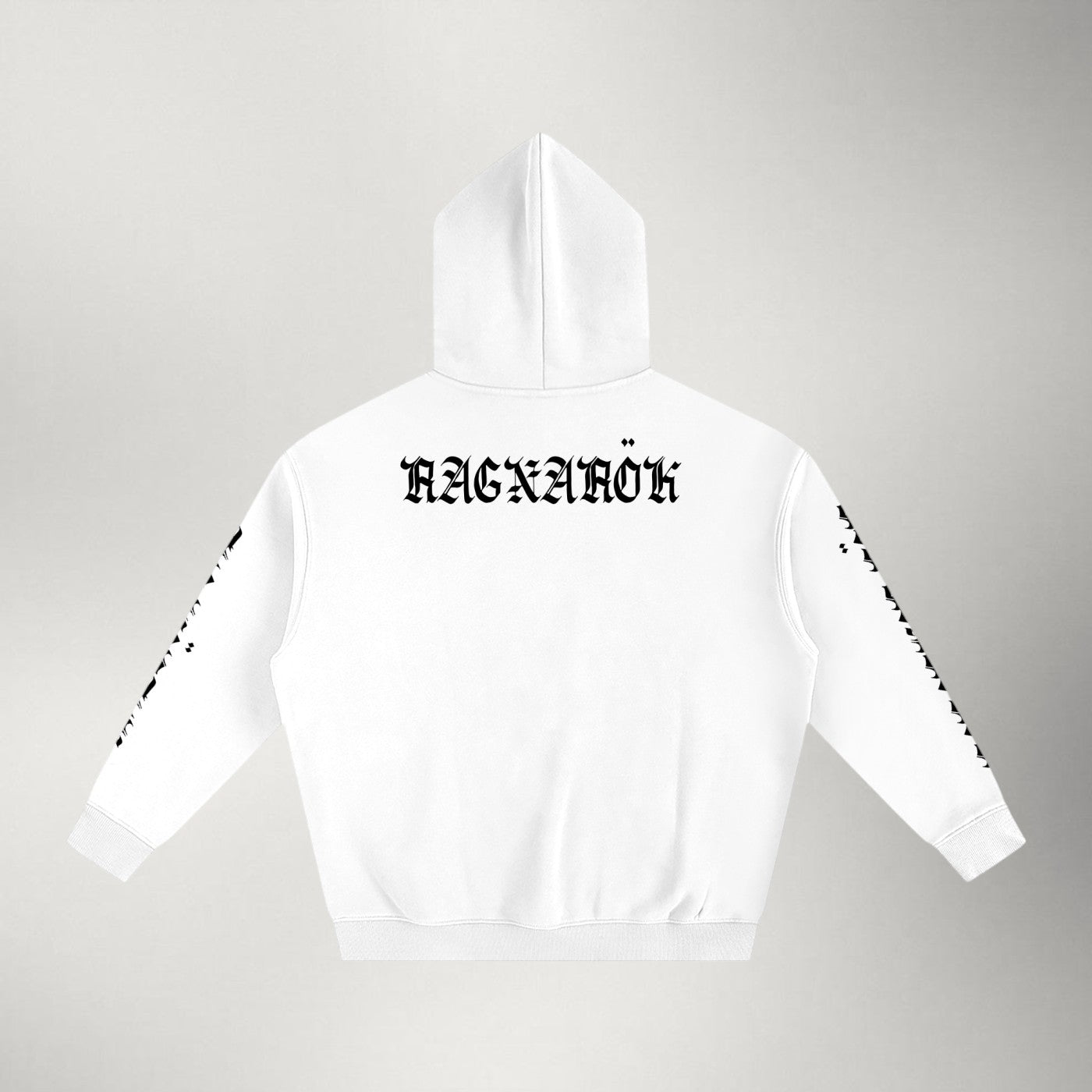 Reserved for the Worthy — Heavyweight Fleece Pullover in White