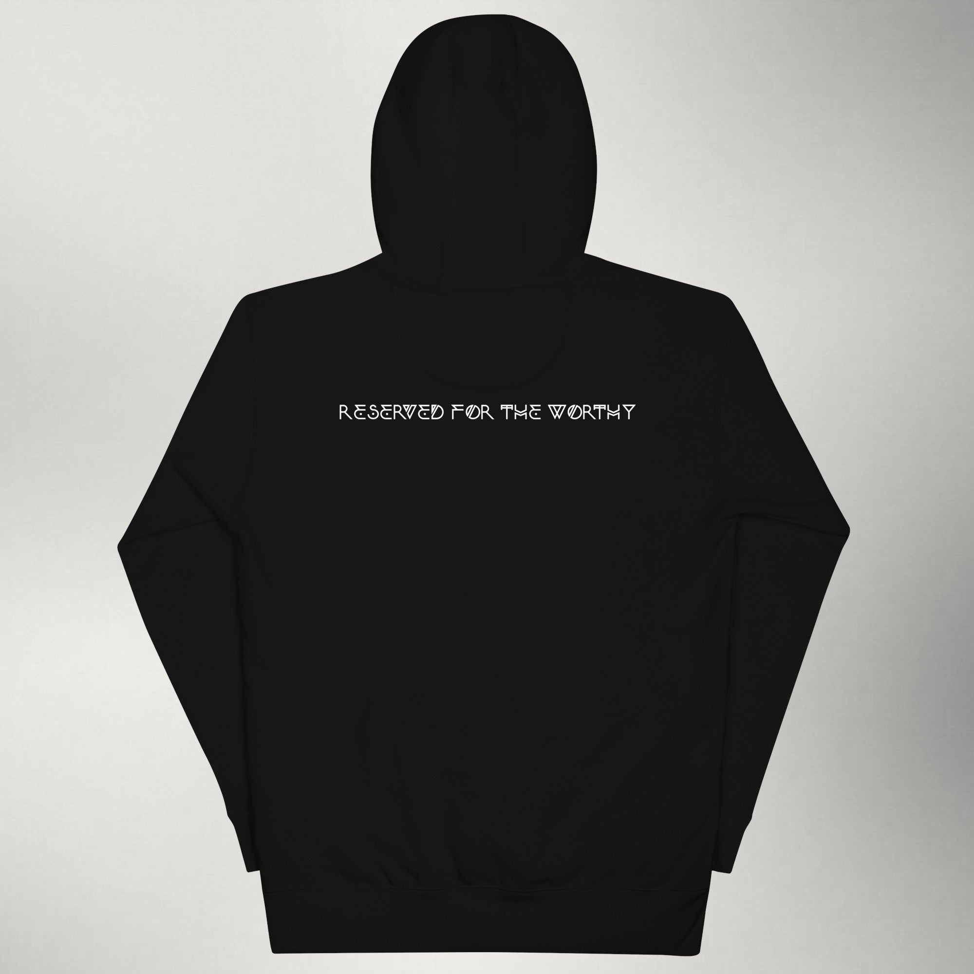 Yggdrasil — Embroidered Hoodie | Maroon / Black