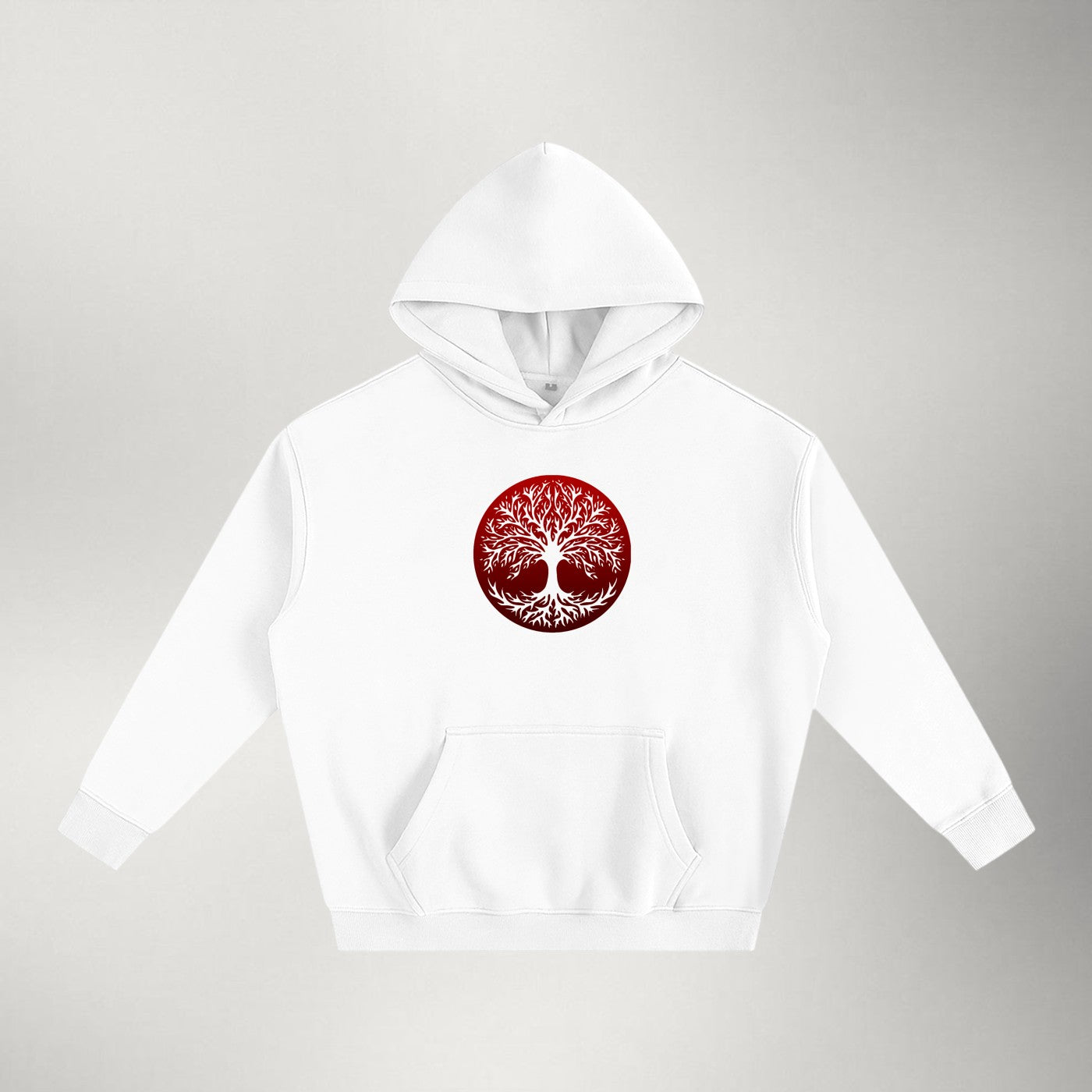 Yggdrasil — Heavyweight Fleece Pullover | Red Series